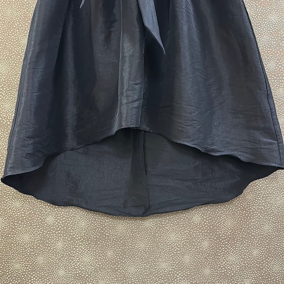 🔥🔥🔥NET Marina Black High Low Skirt - Picture 3 of 8